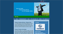 Desktop Screenshot of chequeprintsoft.com